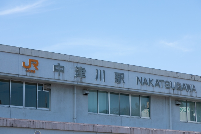 岐阜県中津川市の中津川駅の外観