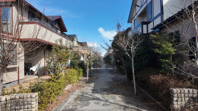 自然豊かな住宅街