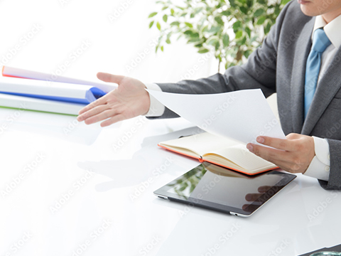 提案する社員