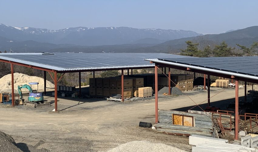 太陽光発電の施工事例